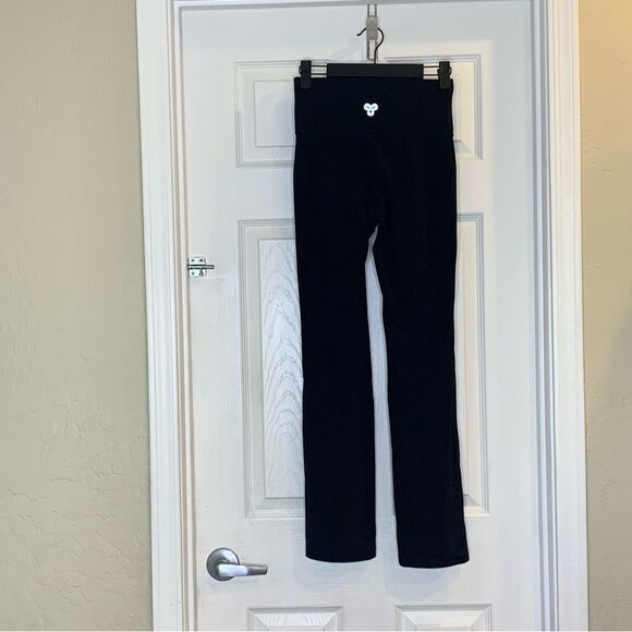 Aritzia TnAction TnaLIFE Split Hem Hi-Rise Long Flared Leggings Size Small - Picture 5 of 12